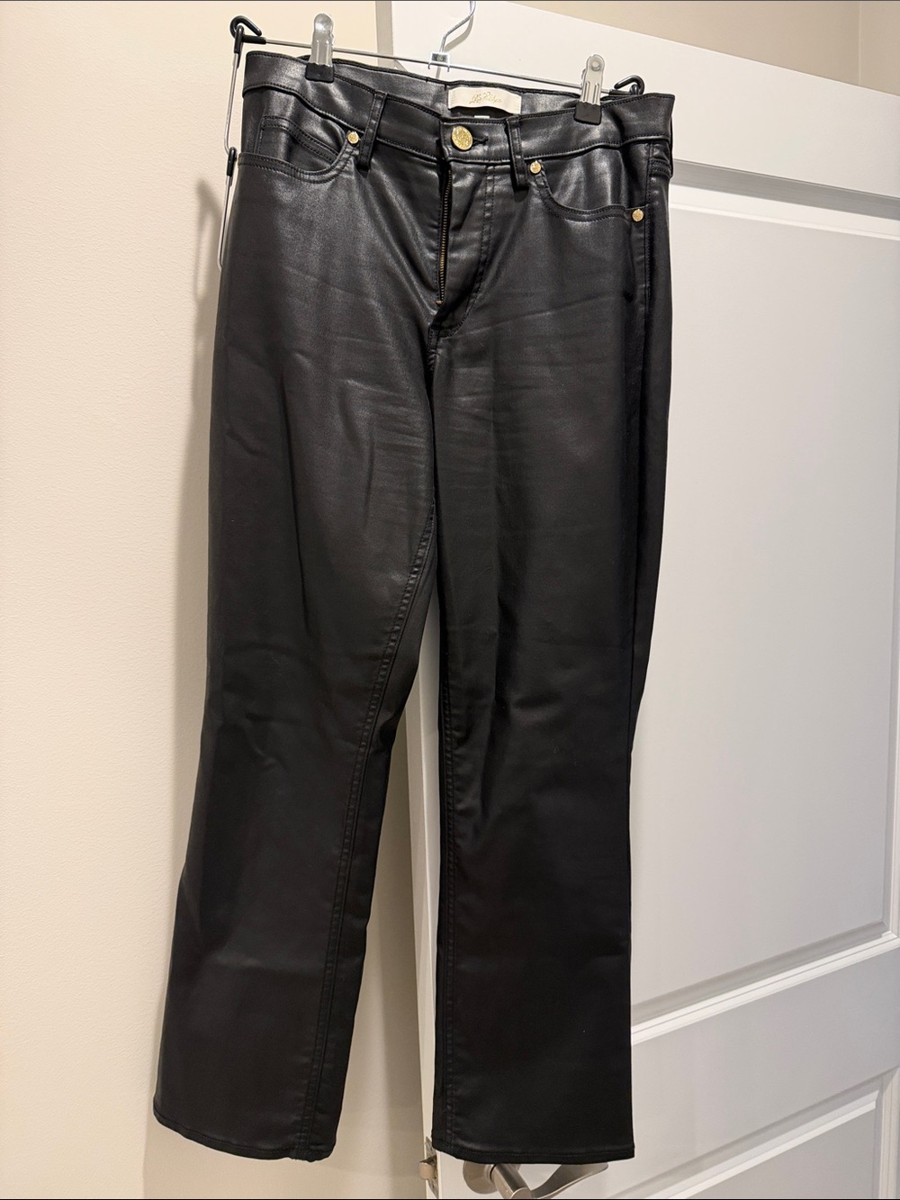 Lilly Pulitzer Woman Black Faux Leather Jeans